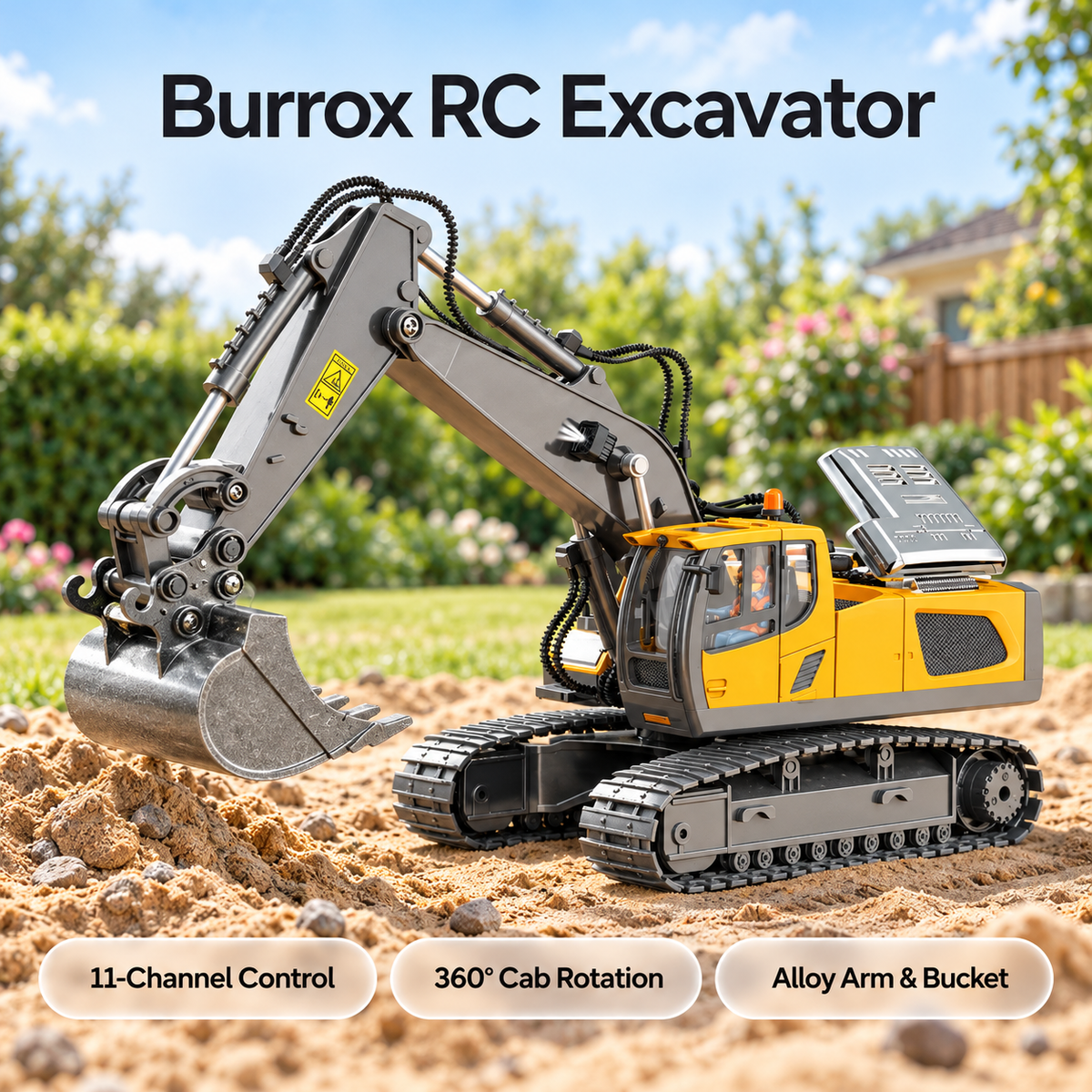 Burrox RC-Excavator