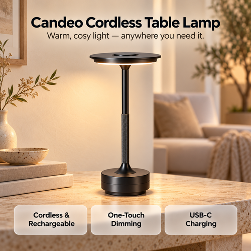 Candeo | Cordless Table Lamp