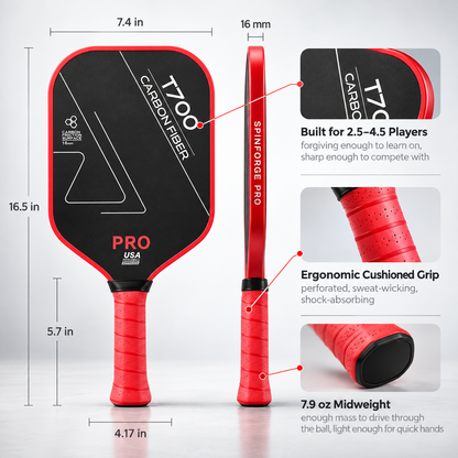 SpinForge-Pro | Pickleball Paddle