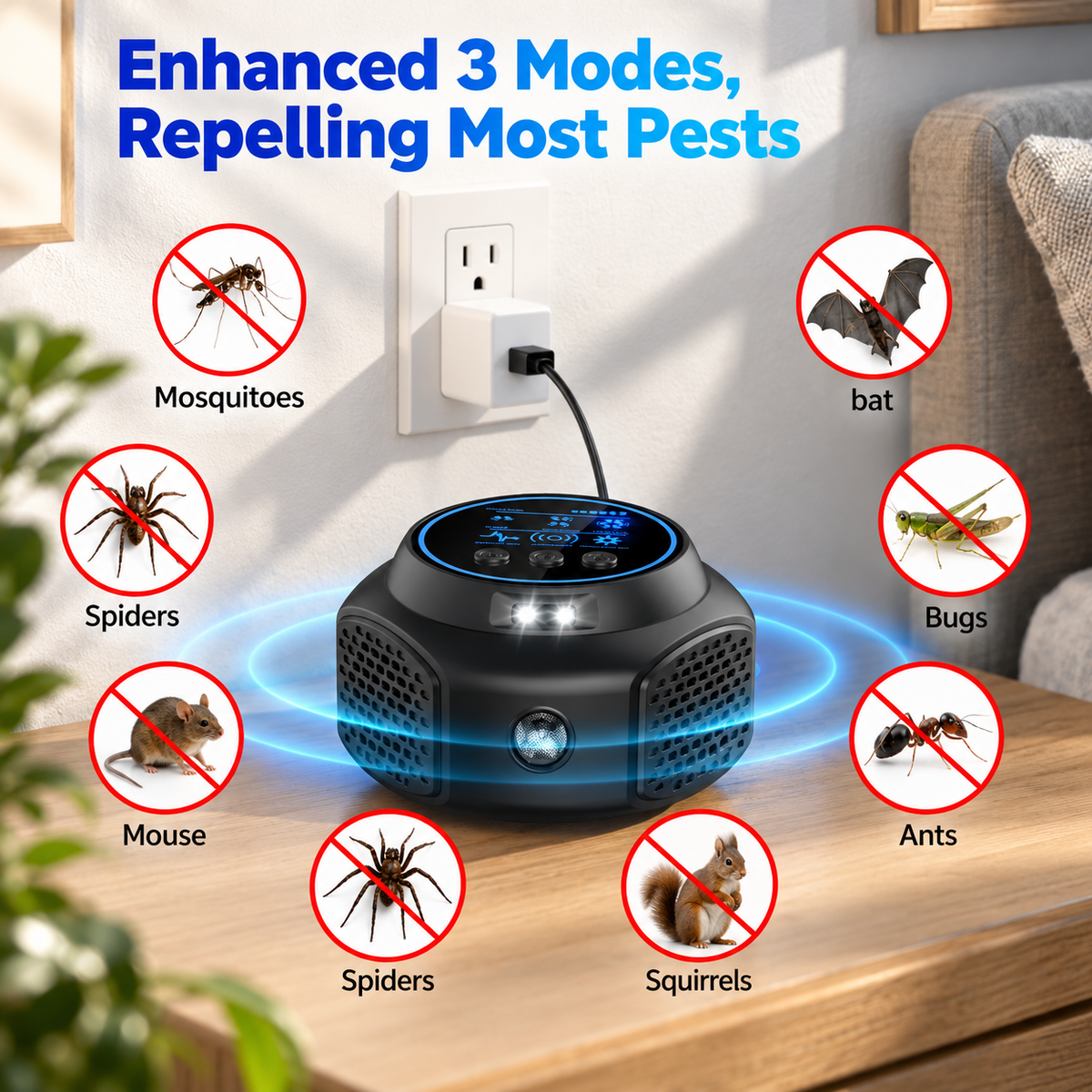 PestShield Pro | Ultrasonic Mouse Repellent