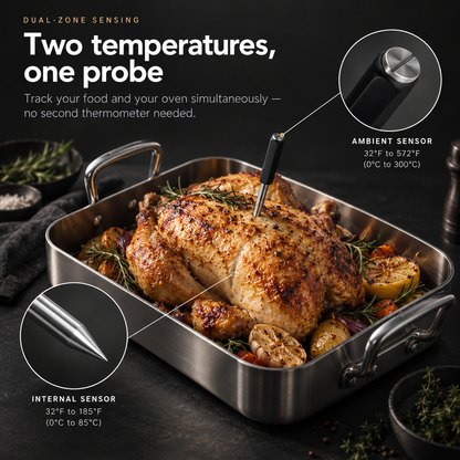 GrillSense Pro – Wireless Smart Meat Thermometer