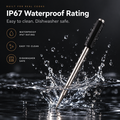GrillSense Pro – Wireless Smart Meat Thermometer