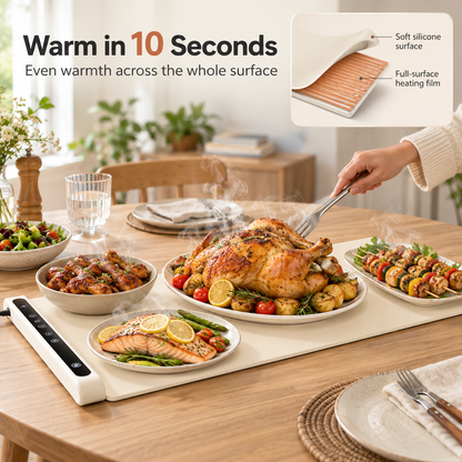 Servora Roll-Up Food Warming Mat