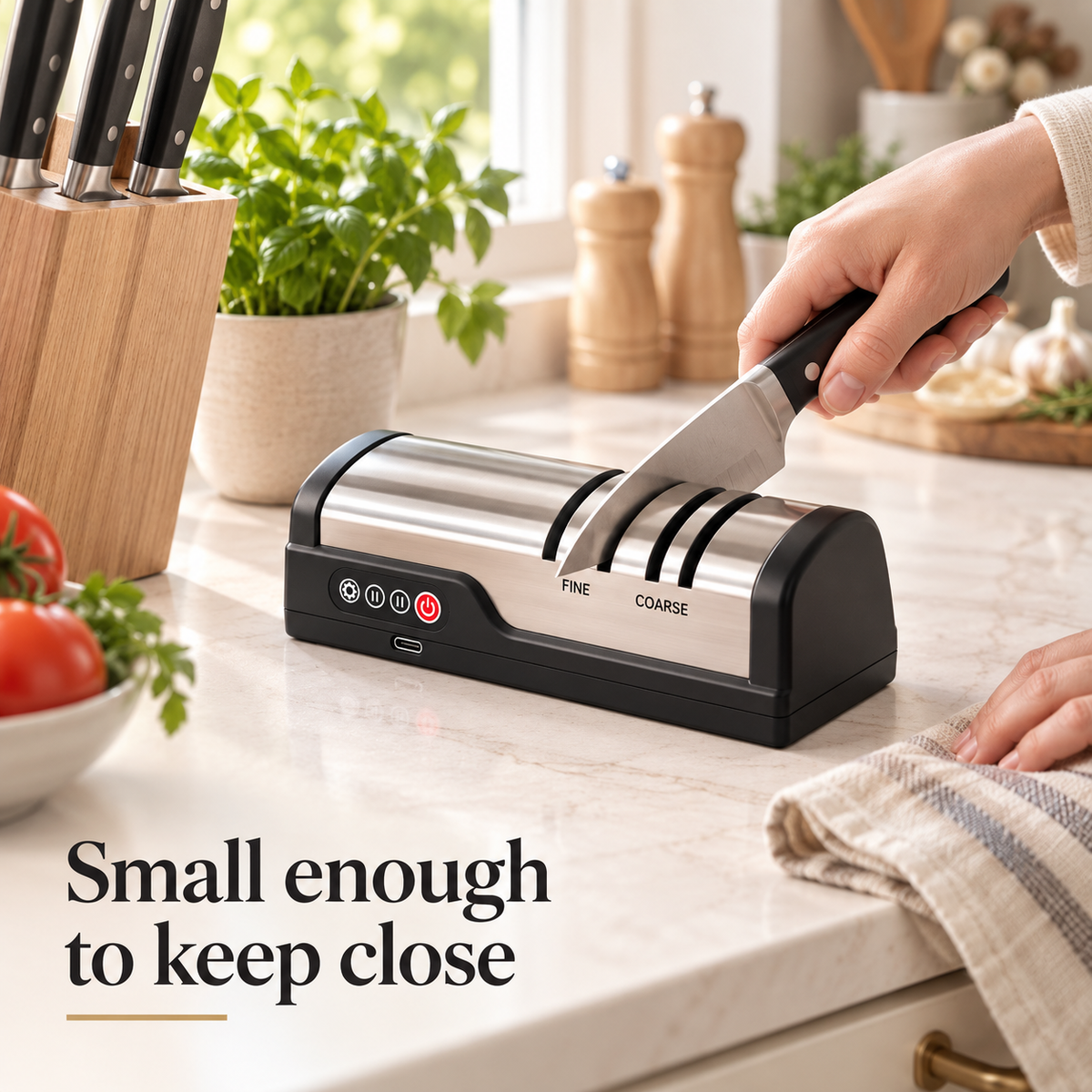 EdgePro Volt 2-Stage USB Rechargeable Knife Sharpener