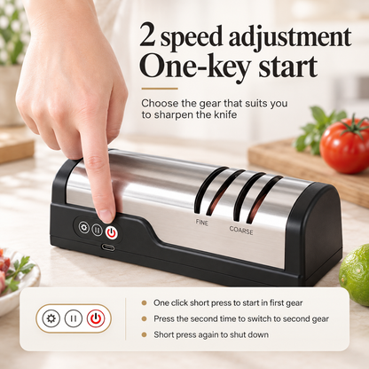 EdgePro Volt 2-Stage USB Rechargeable Knife Sharpener