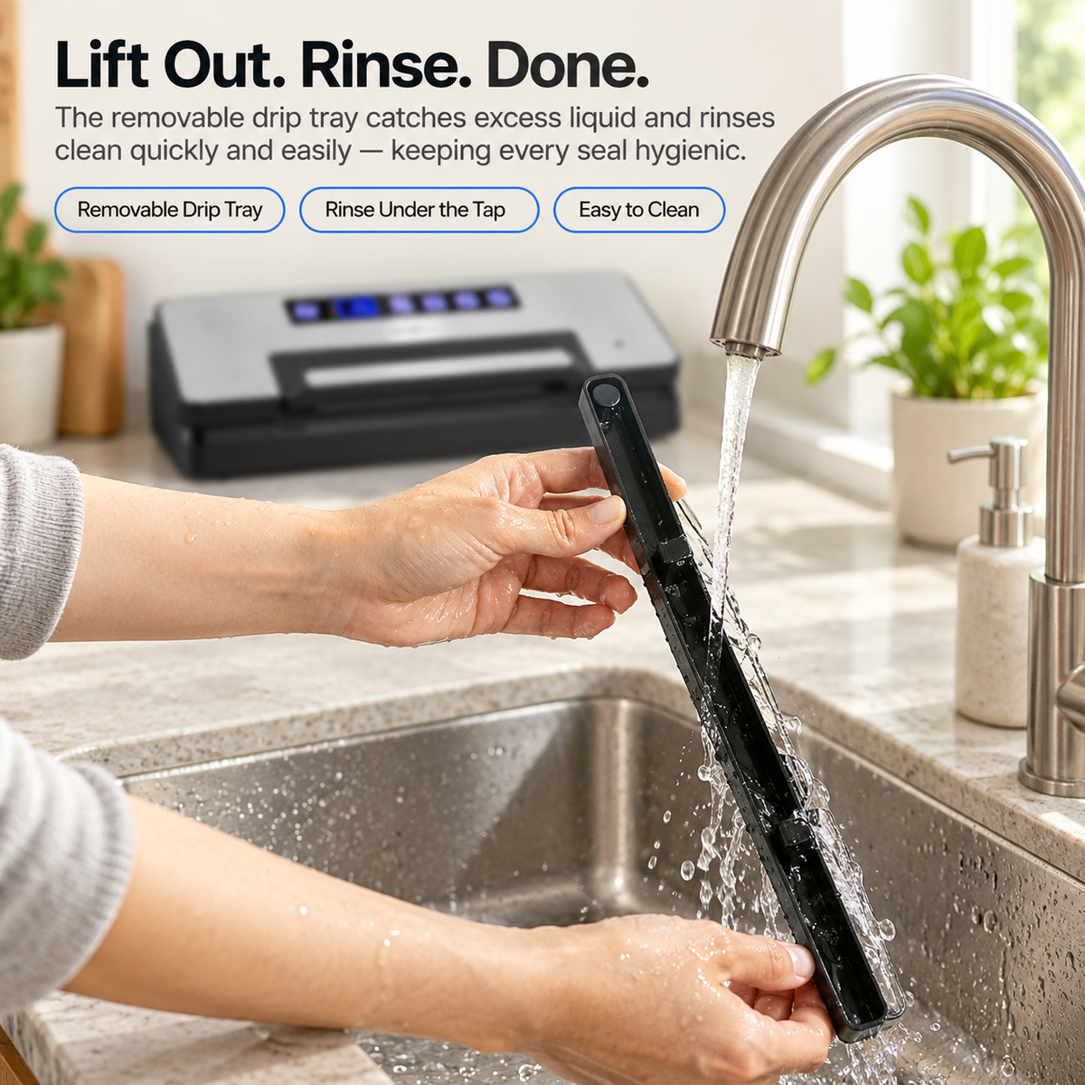 FreshLock Pro Dual-Pump Vacuum Sealer for Food Storage