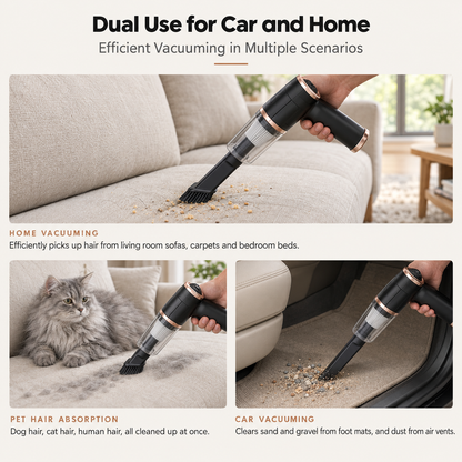 Vortiq 5 in 1 Cordless Car Vacuum