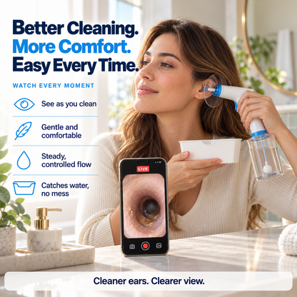 Earvio Camera Ear Wax Remover