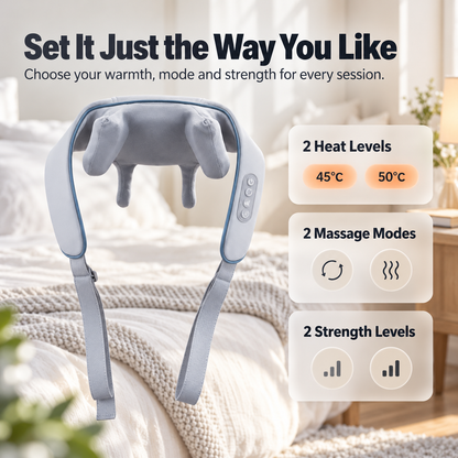 Kneadwell Cordless Neck, Back & Shoulder-Massager