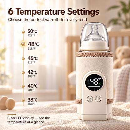 Lullwarm | Portable Baby Bottle-Warmer