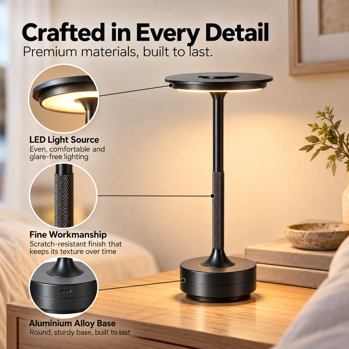 Candeo | Cordless Table Lamp
