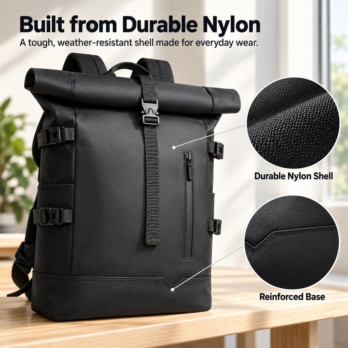 Velaro Roll Top Backpack