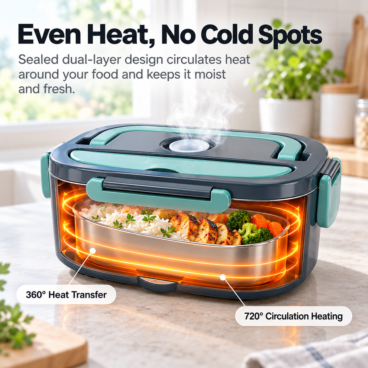 Warmora Electric Lunch Box