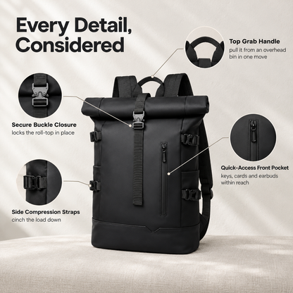 Velaro Roll Top Backpack