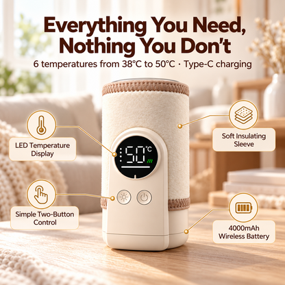 Lullwarm | Portable Baby Bottle-Warmer