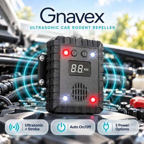Gnavex Ultrasonic Car Rodent-Repeller