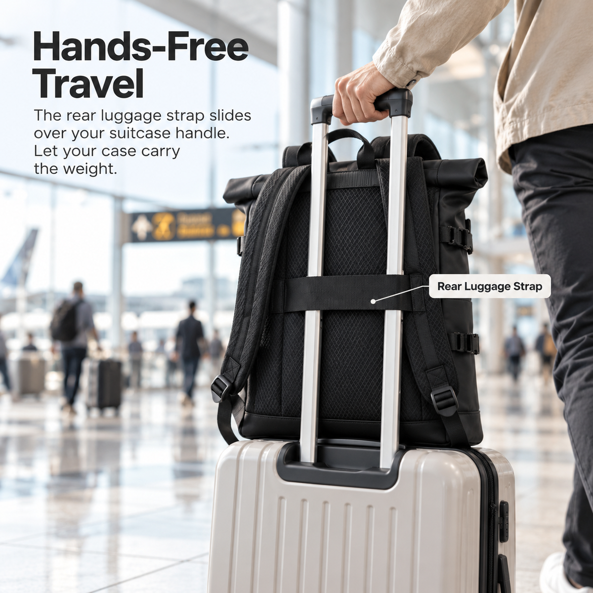 Velaro Roll Top Backpack