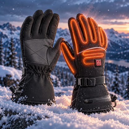 ThawGrip Pro | Heated-Gloves Waterproof All-Finger Heating