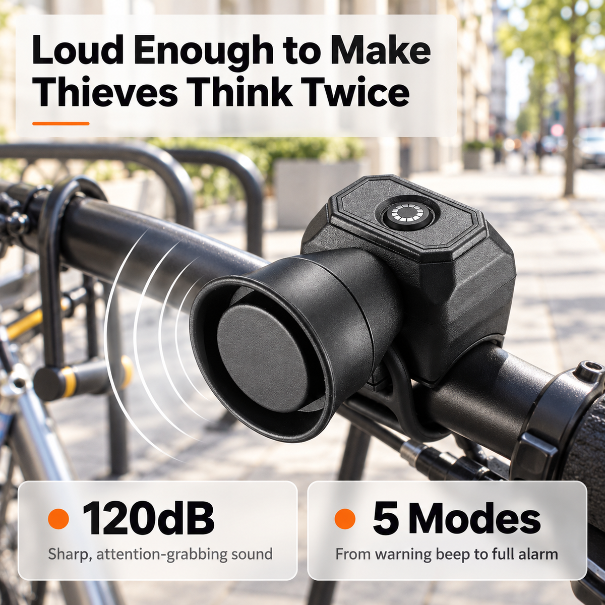 Velohorn X5 Electric Bike-Horn