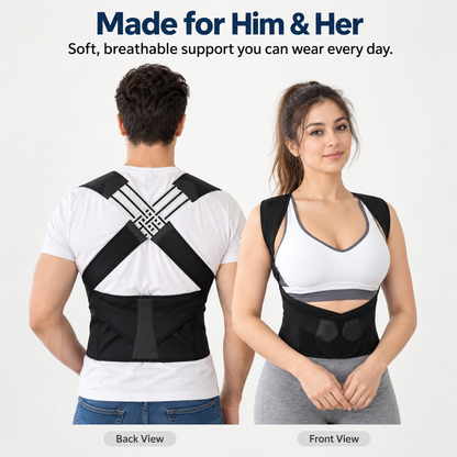 Uprova Posture Corrector | Adjustable Back Brace
