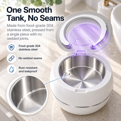 Smilette Ultrasonic Denture & Retainer Cleaner
