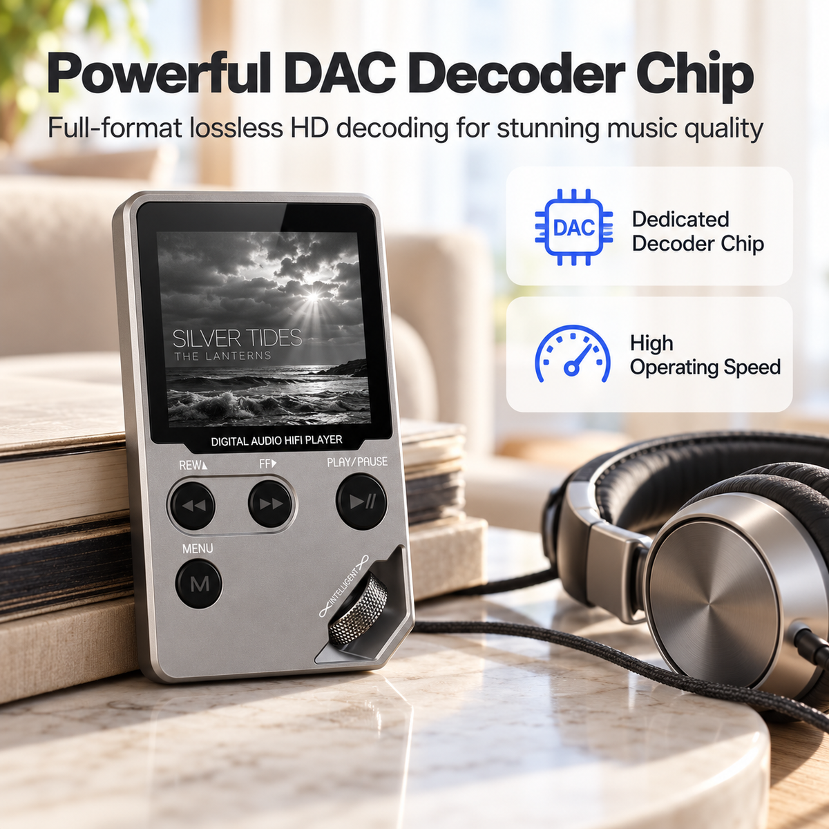 Rewynd MP3 Player with Bluetooth
