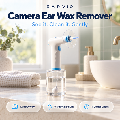Earvio | Camera Ear Wax Remover