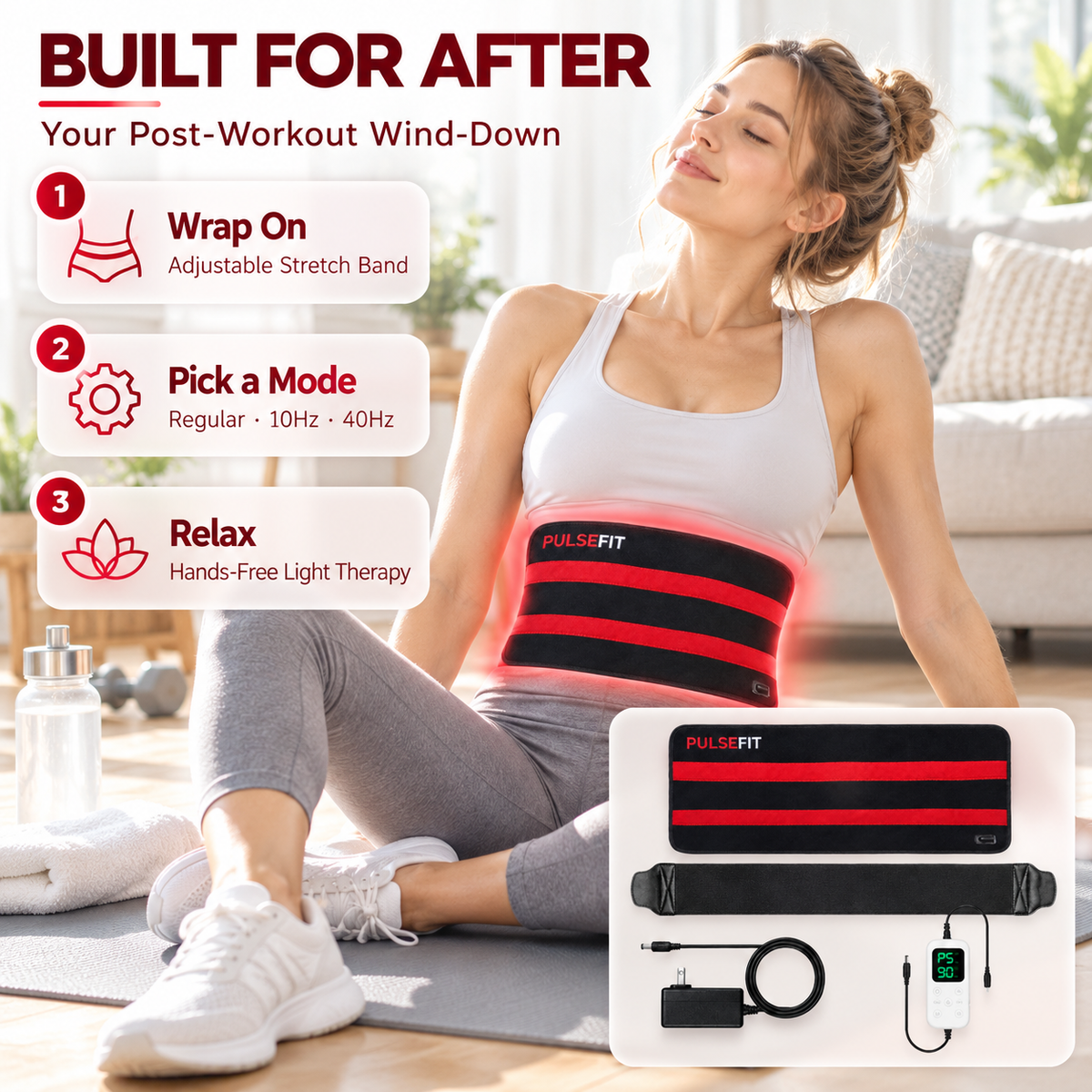 PulseFit Red Light Therapy Wrap For Recovery