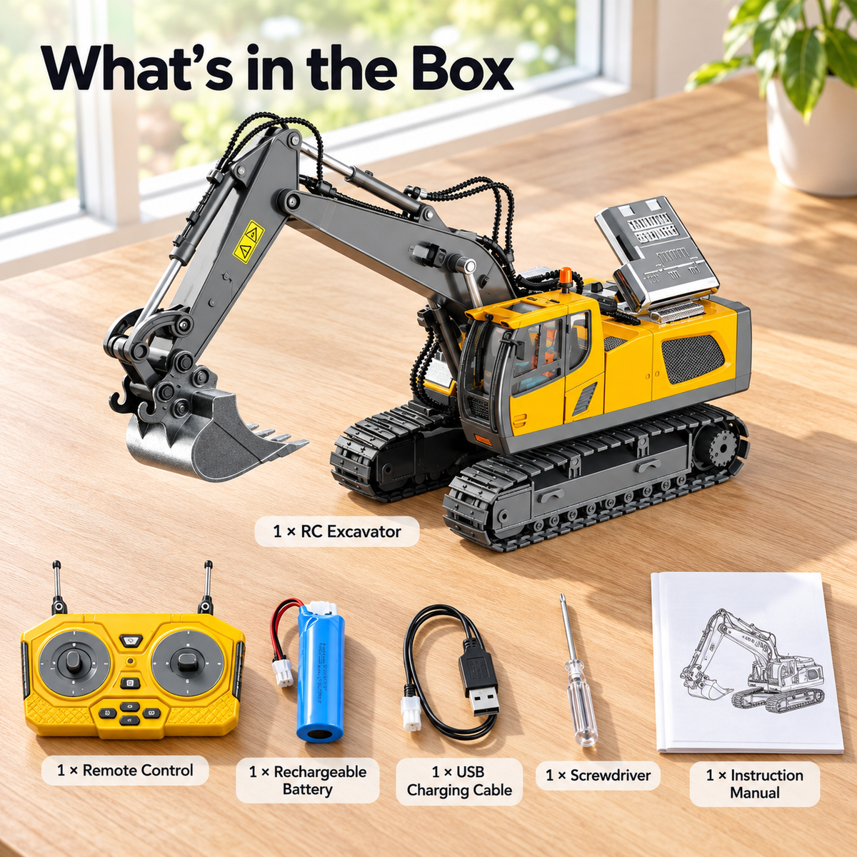 Burrox RC-Excavator