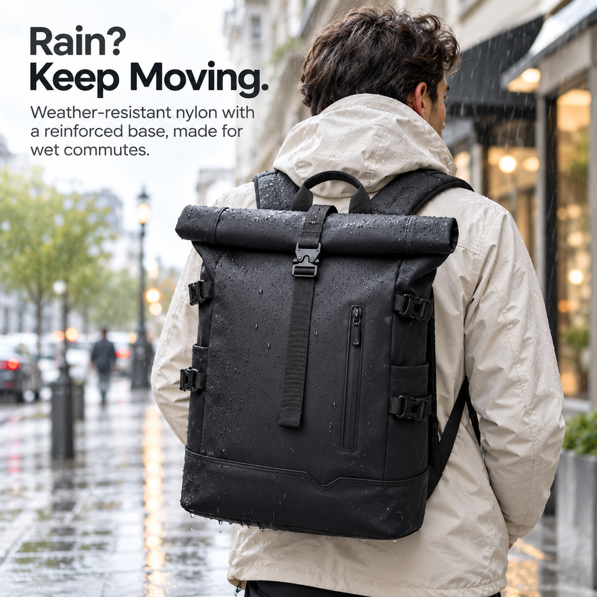 Velaro Roll Top Backpack