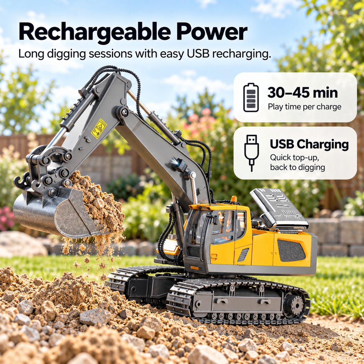 Burrox RC-Excavator