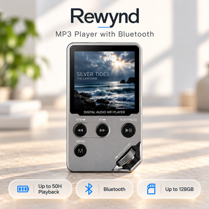 Rewynd MP3 Player with Bluetooth