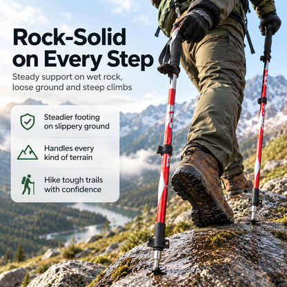 Cragline Collapsible Trekking & Hiking Poles