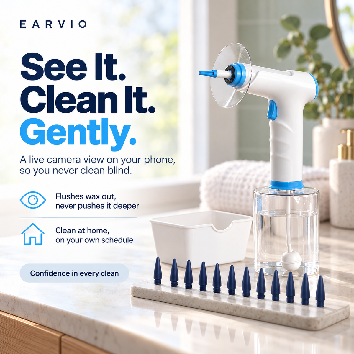 Earvio Camera Ear Wax Remover