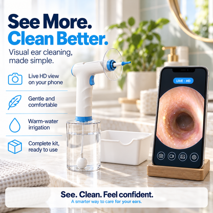 Earvio Camera Ear Wax Remover