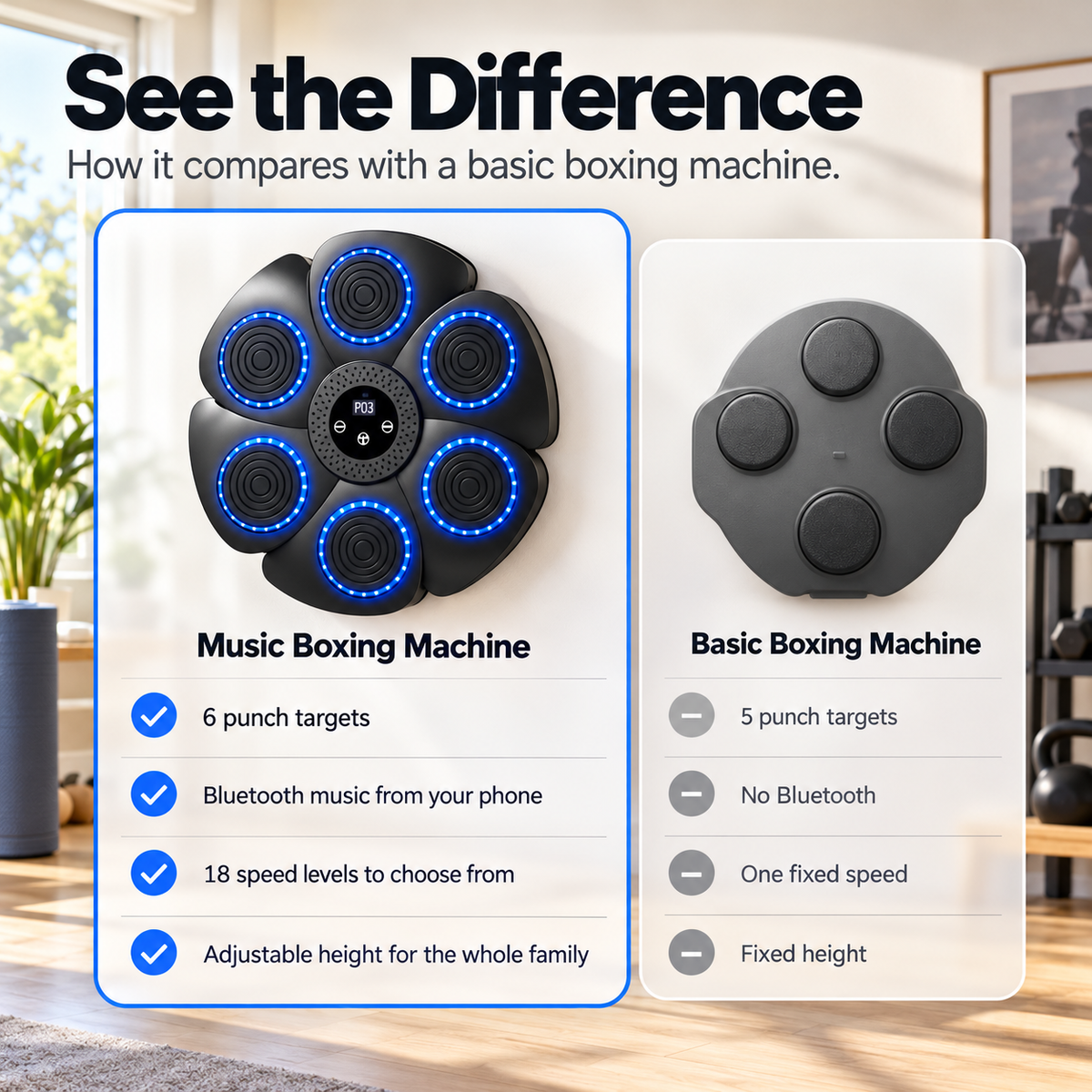 Jabora Music Boxing Machine