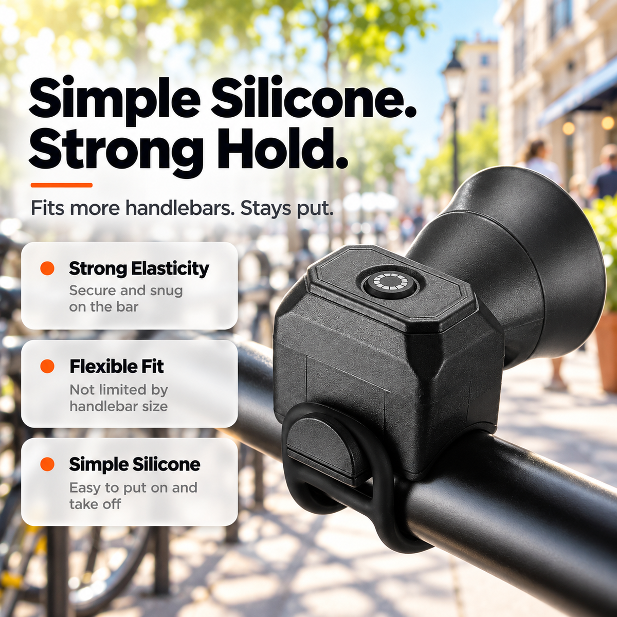 Velohorn X5 Electric Bike-Horn