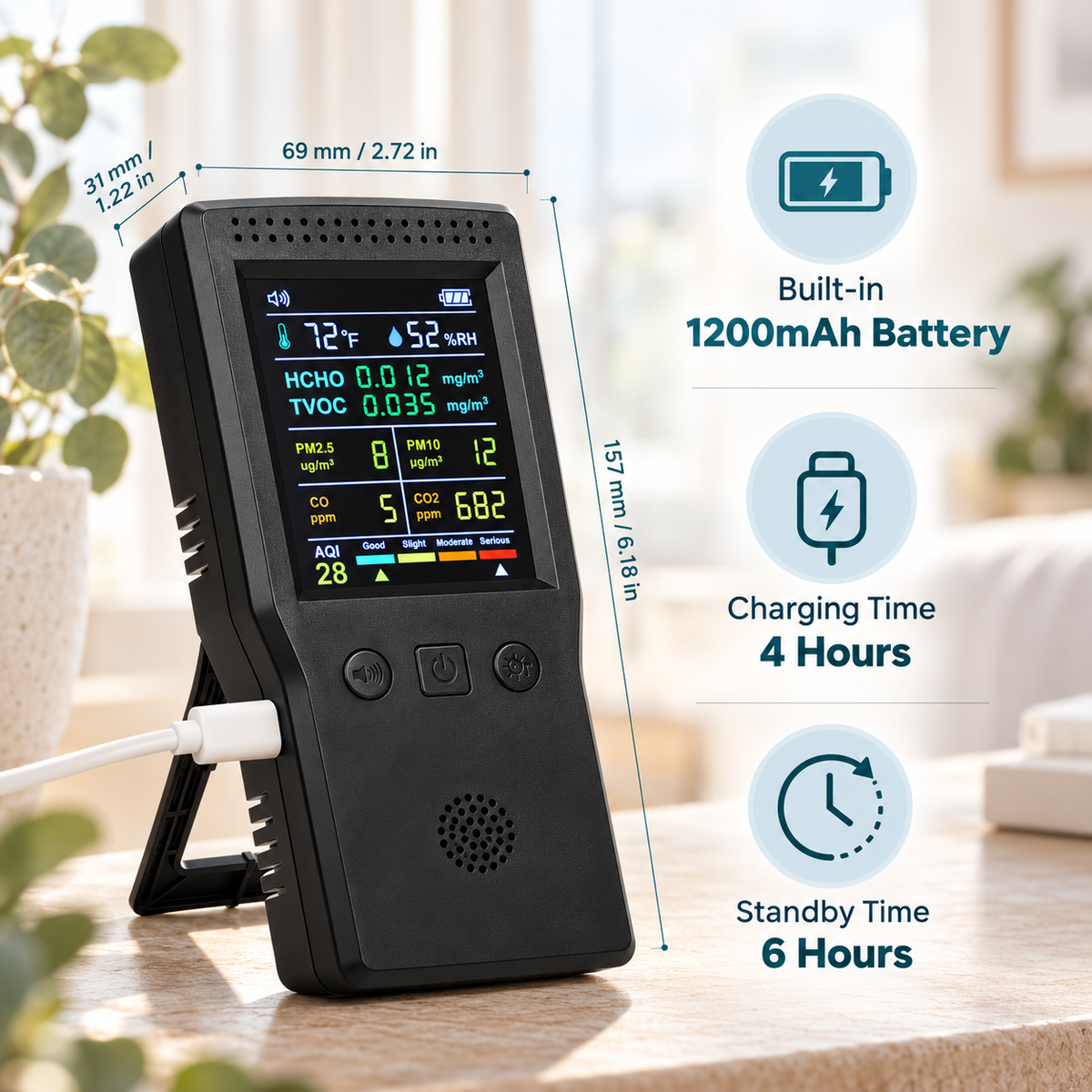 Aeriq Air Quality Monitor
