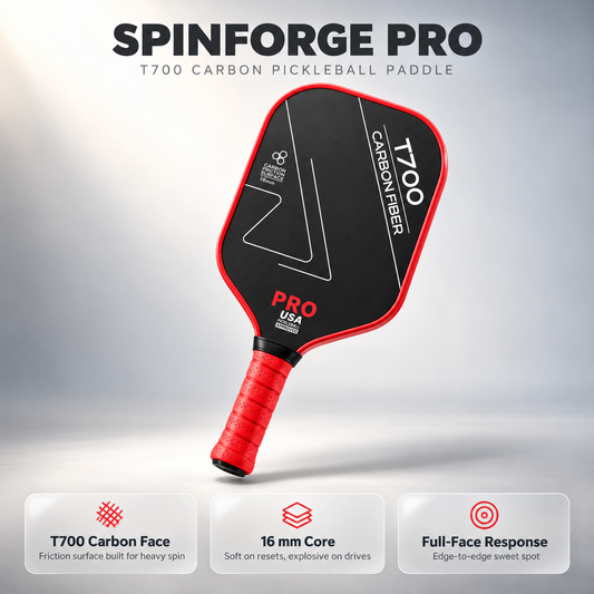 SpinForge-Pro Pickleball Paddle
