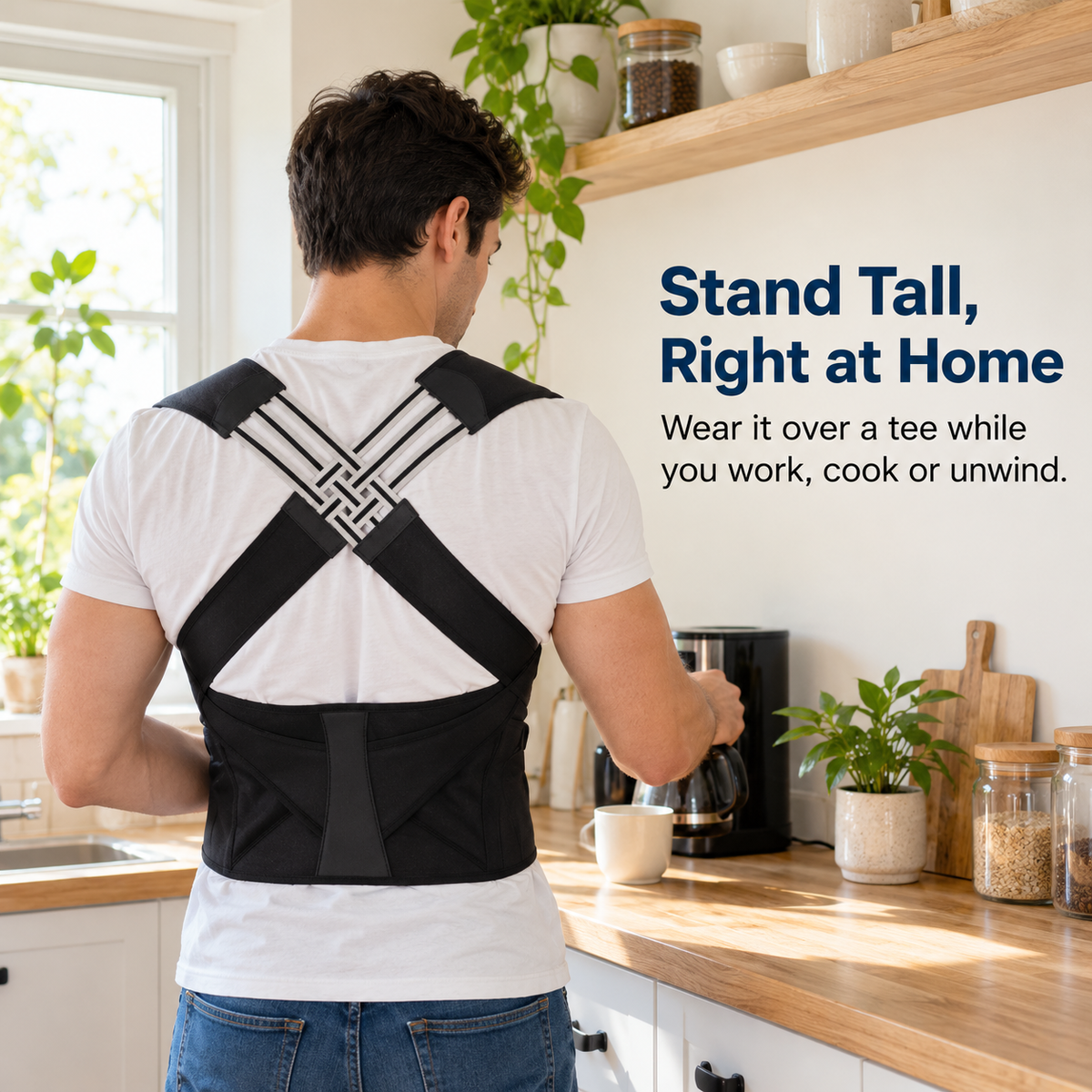 Uprova Posture Corrector | Adjustable Back Brace