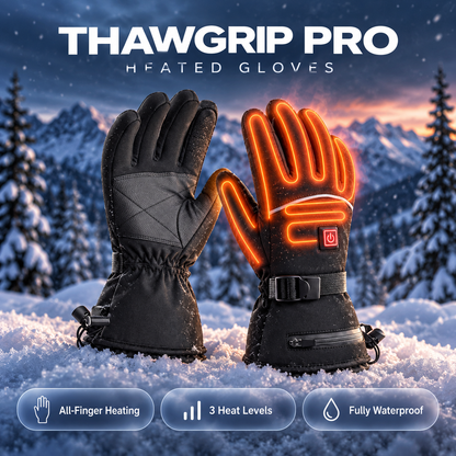ThawGrip Pro | Heated-Gloves Waterproof All-Finger Heating