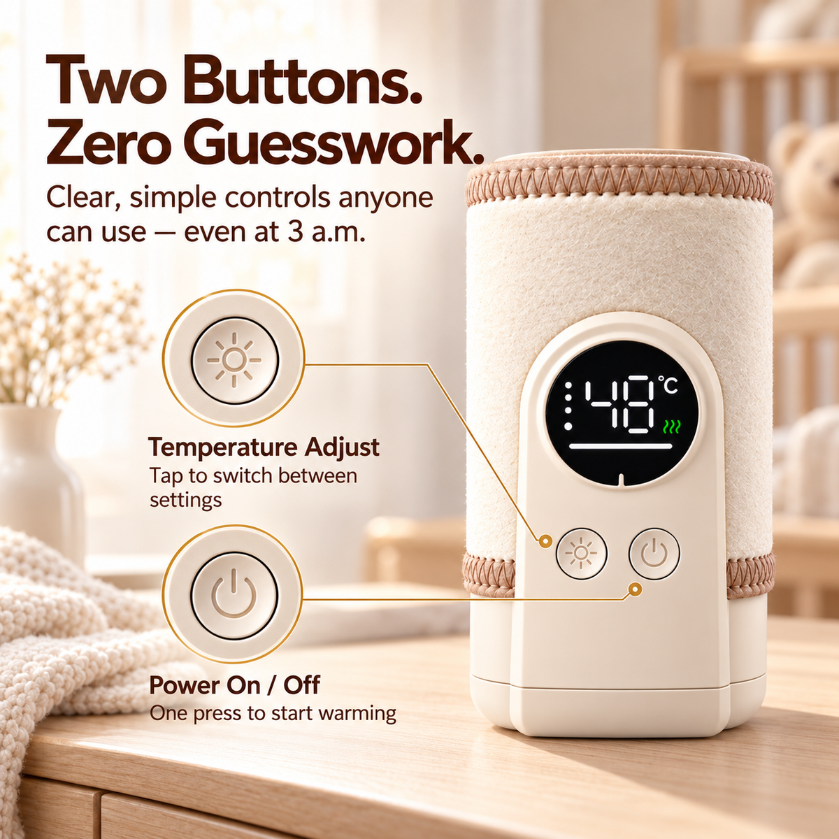 Lullwarm | Portable Baby Bottle-Warmer