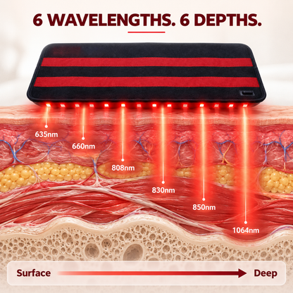 PulseFit Red Light Therapy Wrap For Recovery