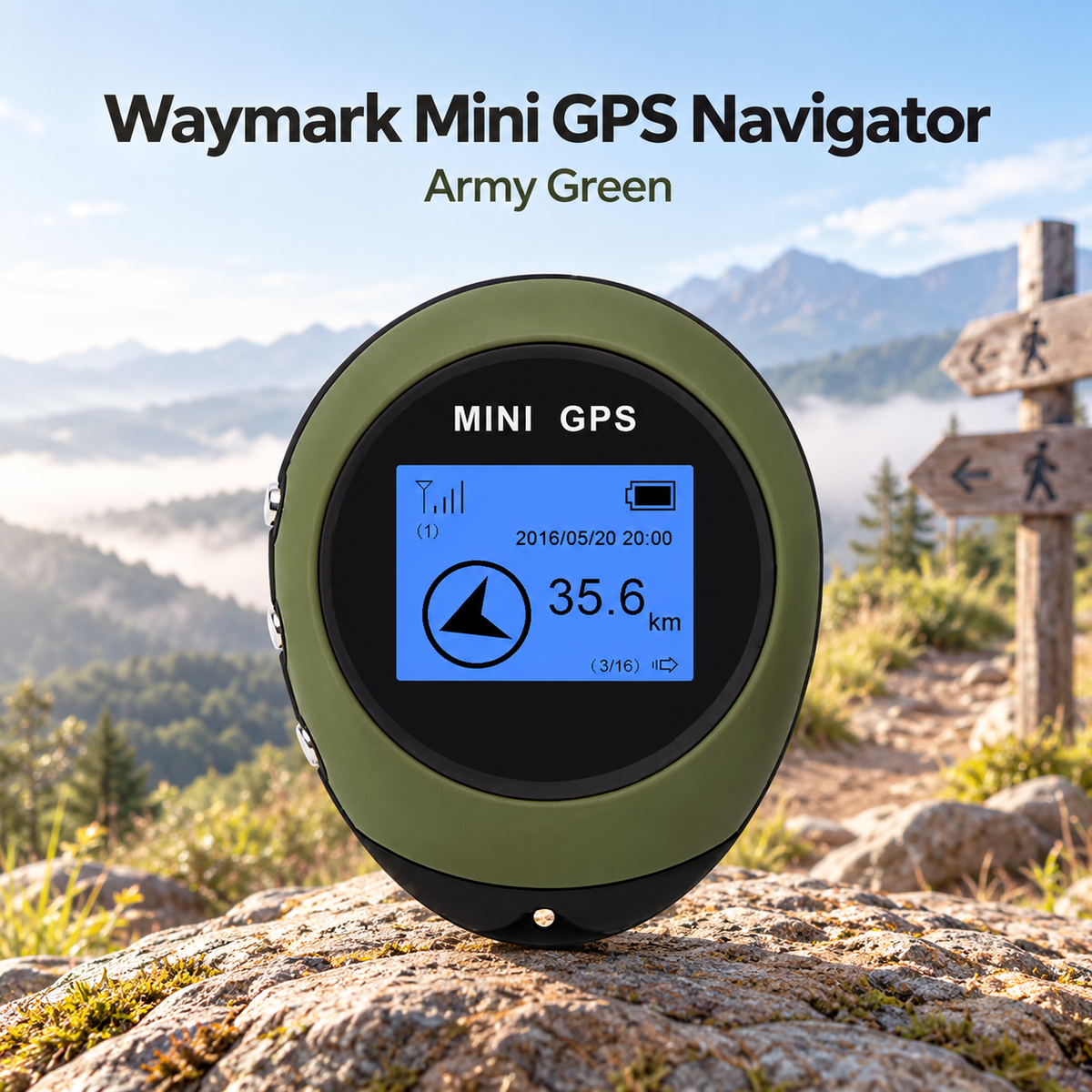 Waymark | Mini GPS Navigator