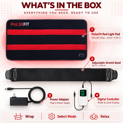 PulseFit Red Light Therapy Wrap For Recovery
