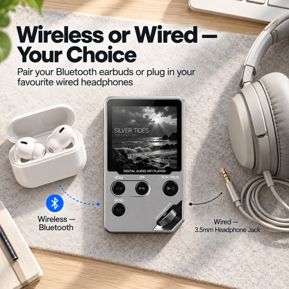 Rewynd MP3 Player with Bluetooth